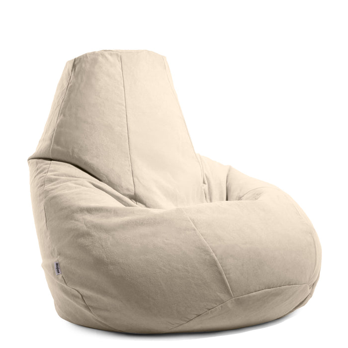 Pouf Poltrona Sacco gigante BAG XXL in tessuto antimacchia Dali dim. 95 x 135 cm