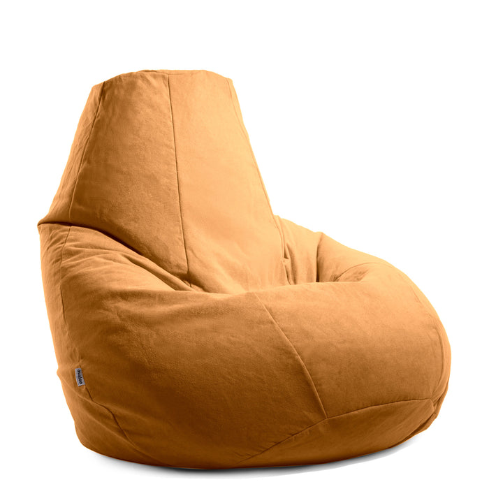 Pouf Poltrona Sacco gigante BAG XXL in tessuto antimacchia Dali dim. 95 x 135 cm