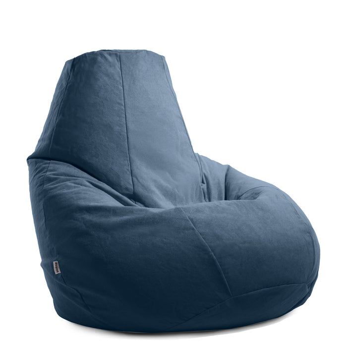 Pouf Poltrona Sacco gigante BAG XXL in tessuto antimacchia Dali dim. 95 x 135 cm