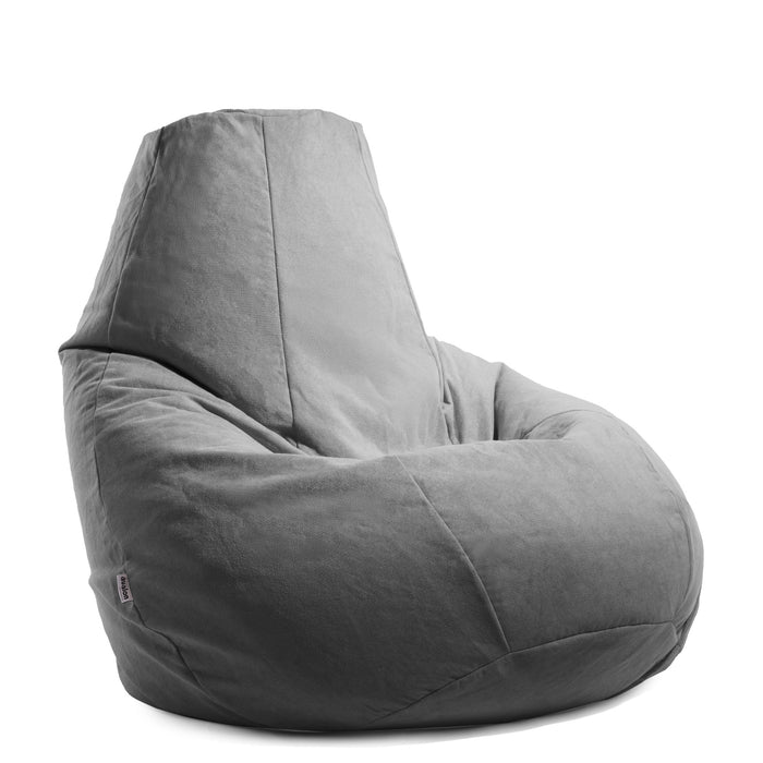 Pouf Poltrona Sacco gigante BAG XXL in tessuto antimacchia Dali dim. 95 x 135 cm