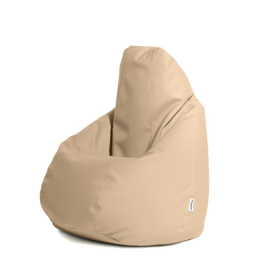 avalon outlet pouf poltrona sacco per ragazzi bag m similpelle jazz dim 68 x 107 cm colore beige