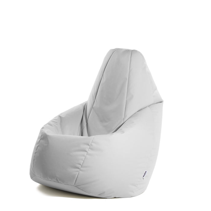 Puff Sillón Bean Bag Grande BAG L Jive en tela para uso interior dim. 80 x 125 centímetros