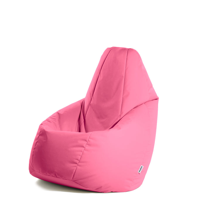 Puff Sillón Bean Bag Grande BAG L Jive en tela para uso interior dim. 80 x 125 centímetros