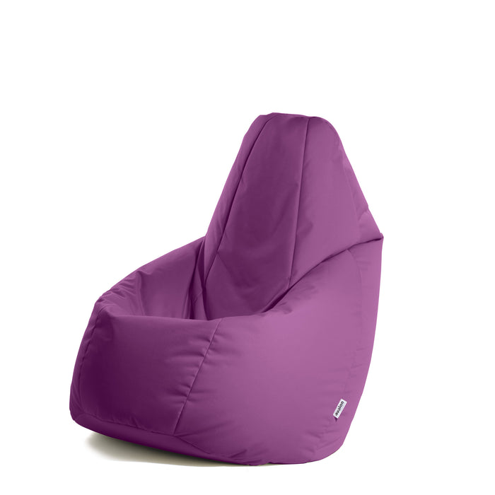 Puff Sillón Bean Bag Grande BAG L Jive en tela para uso interior dim. 80 x 125 centímetros