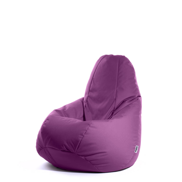 Pouf Poltrona Sacco media BAG M Jive in tessuto per interno dim. 68 x 107 cm