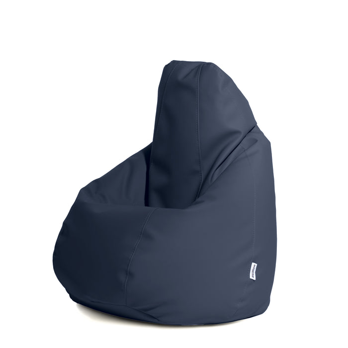 Pouf Poltrona Sacco per ragazzi BAG M Similpelle Jazz dim. 68 x 107 cm