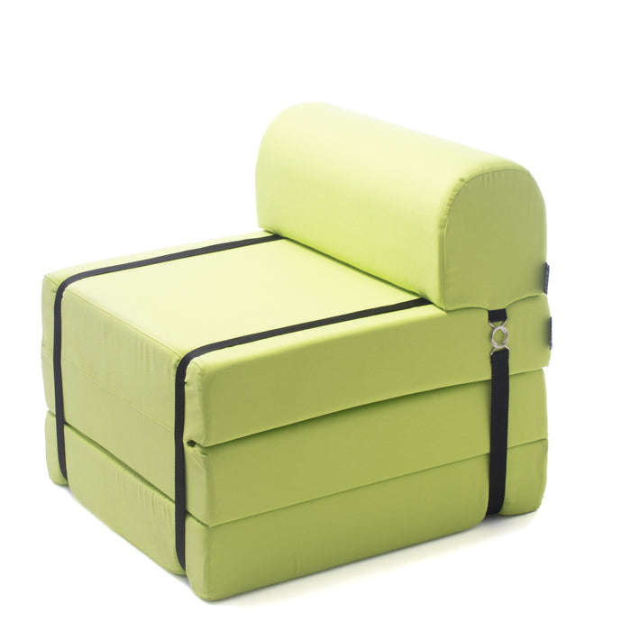 Outlet - Sillón cama plegable de tela Seat M dim: 60x60xH58 cm