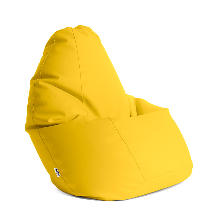 Puf Sillón Big Bag BAG L Mamba polipiel dim. 80 x 125 cm - Para ambientes internos y externos