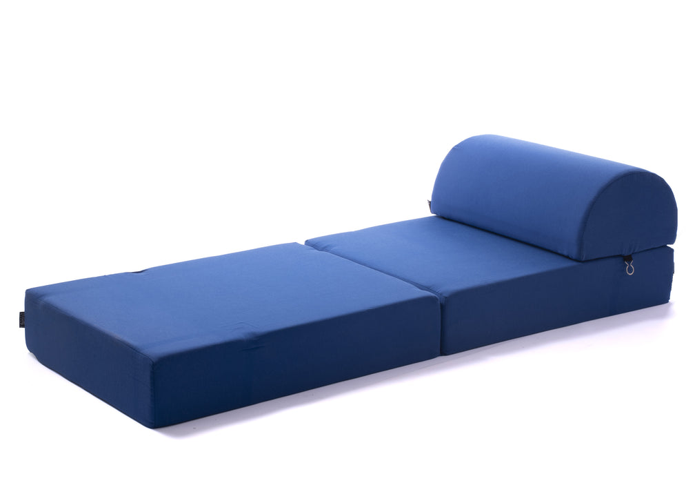 Outlet - Sillón cama plegable de tela Seat L dim: 90x70xH60 cm