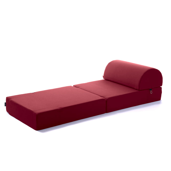 Outlet - Sillón cama plegable de tela Seat L dim: 90x70xH60 cm