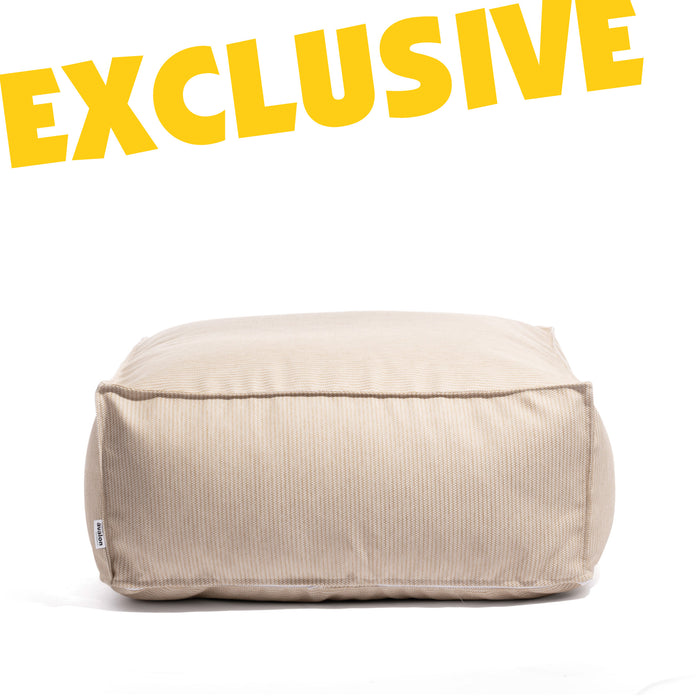 Deluz outdoor pouf in Funny fabric dim: 98x98x40 cm