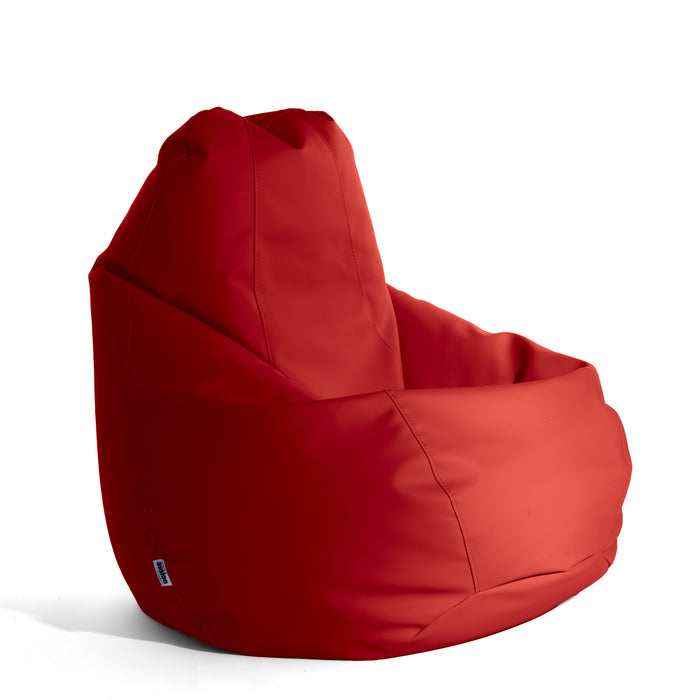 Pouf Poltrona Sacco Gigante BAG XXL Similpelle Mamba dim. 95 x 135 cm - Per ambiente Interno ed Esterno