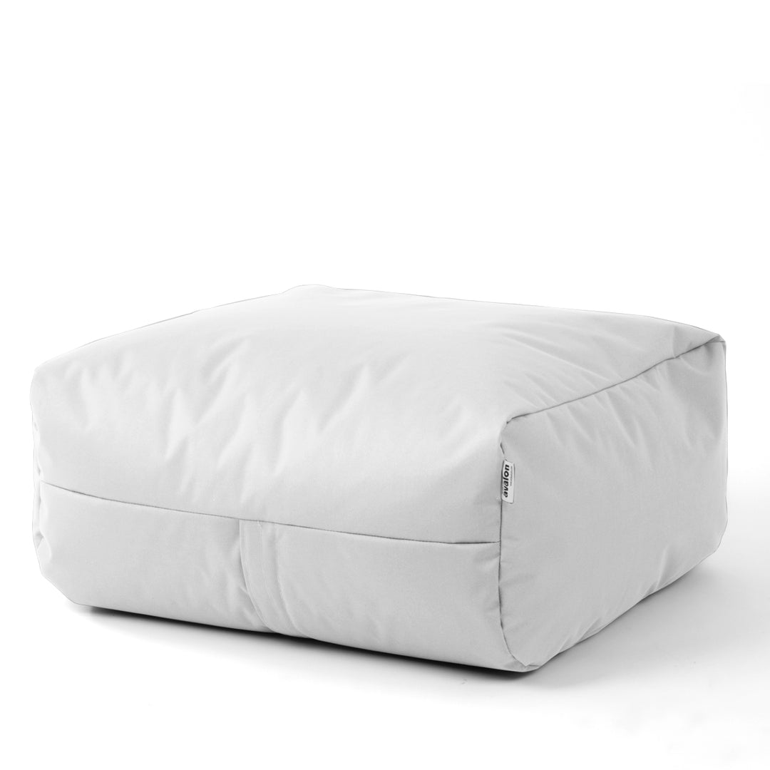 Pouf morbido quadrato Twill in tessuto Funny per esterno dim: 80x80x30 —  Avalon Italia