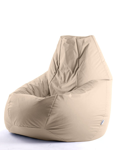 POUF POLTRONA SACCO AVALON XXL ARANCIONE 100X100X110cm IN TESSUTO  ANTISTRAPPO EUR 80,00 - PicClick IT