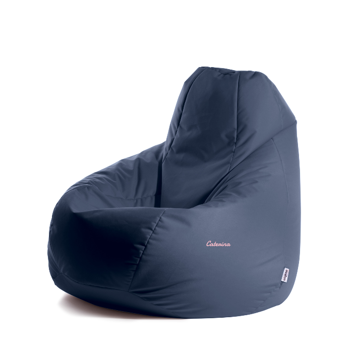 Pouf Poltrona Sacco Gigante BAG XXL Jive in tessuto per interno dim. 95 x 135 cm