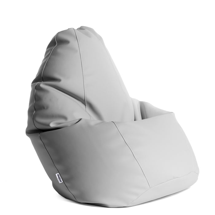 Puf Sillón Big Bag BAG L Mamba polipiel dim. 80 x 125 cm - Para ambientes internos y externos