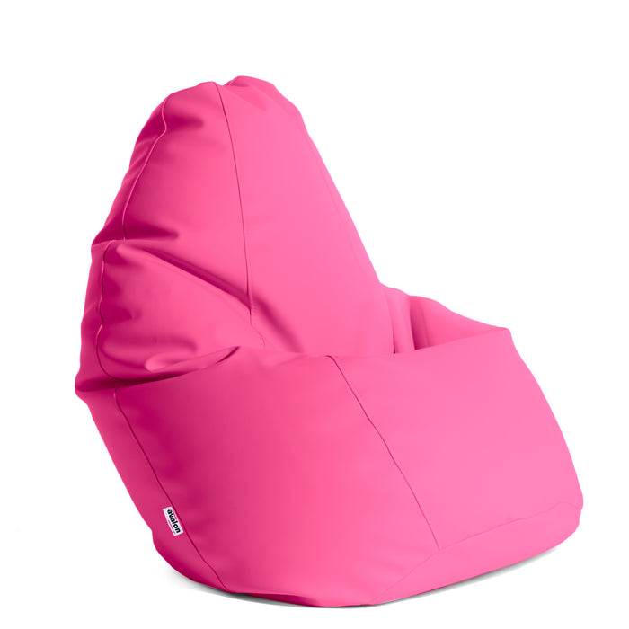 Puf Sillón Big Bag BAG L Mamba polipiel dim. 80 x 125 cm - Para ambientes internos y externos