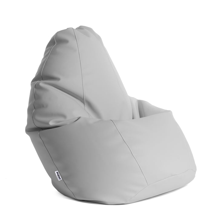 Puf Sillón Big Bag BAG L Mamba polipiel dim. 80 x 125 cm - Para ambientes internos y externos