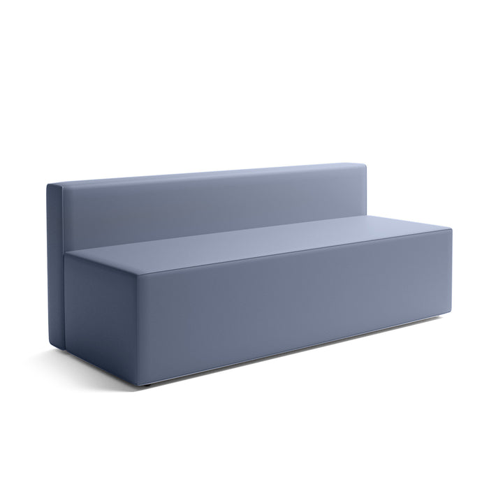 Puma 3-seater sofa without armrests in Mamba leatherette