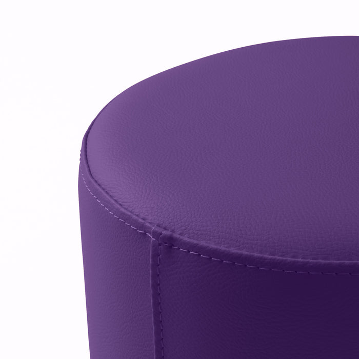 Avalon Pouf Rigido Cilindro Similpelle Mamba Trendy Diam. 45 cm, Alt. 43 cm